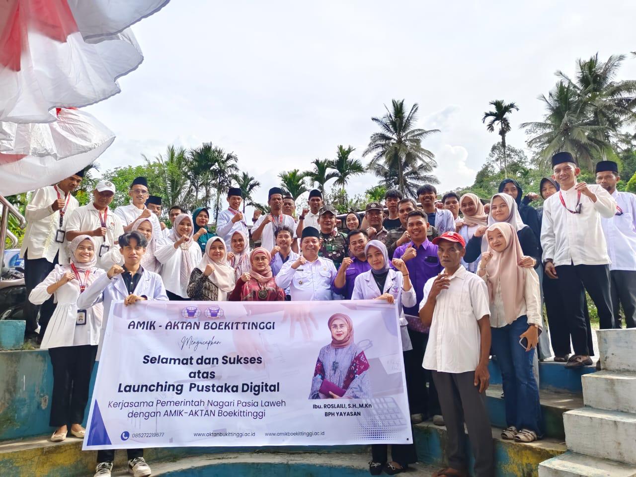 lounching pustaka digital